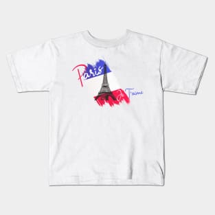 Paris Je T'aime Kids T-Shirt